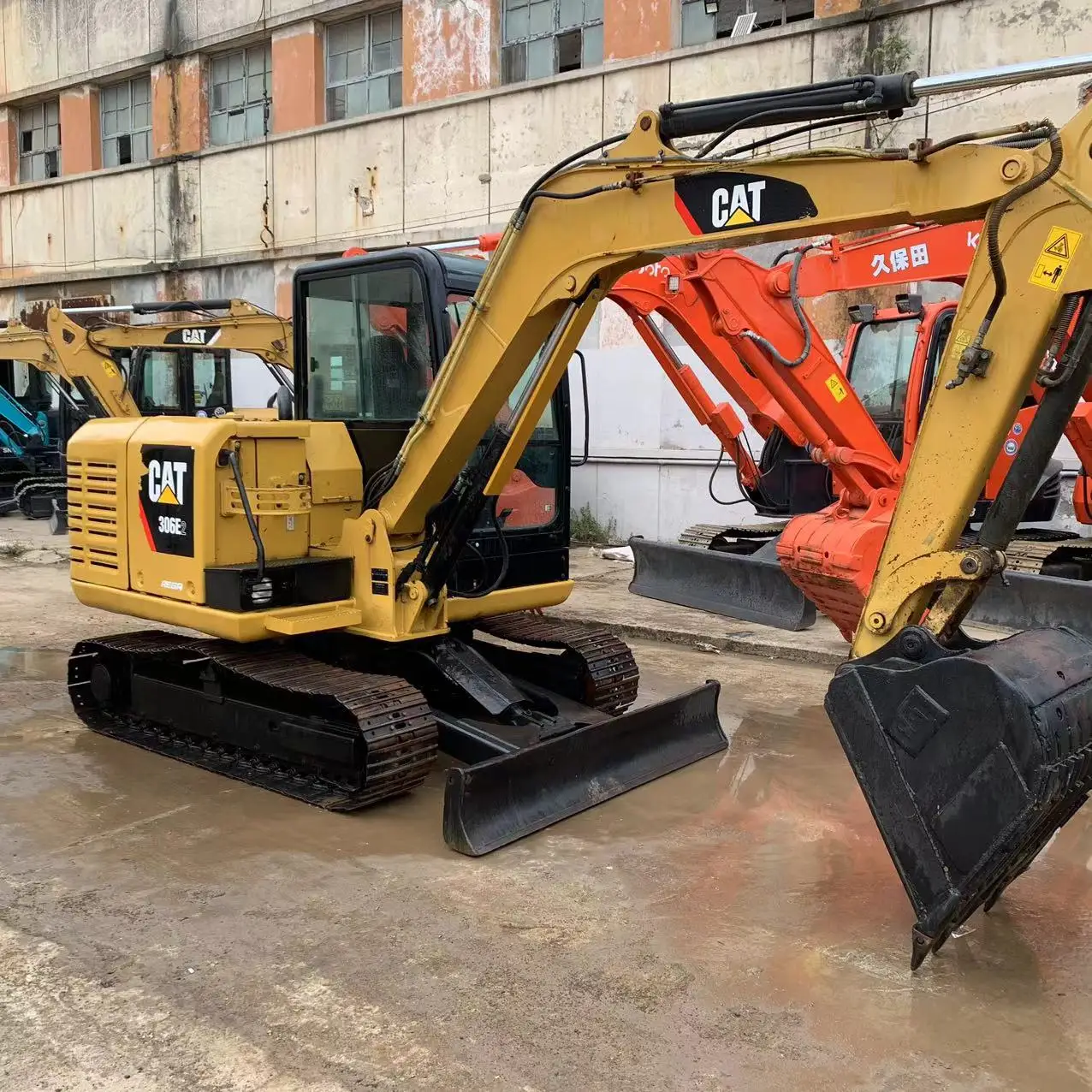 Good Condition Excavator Used Caterpillar 306 306E2 Escavator 6 Tons Used Excavators for Sale