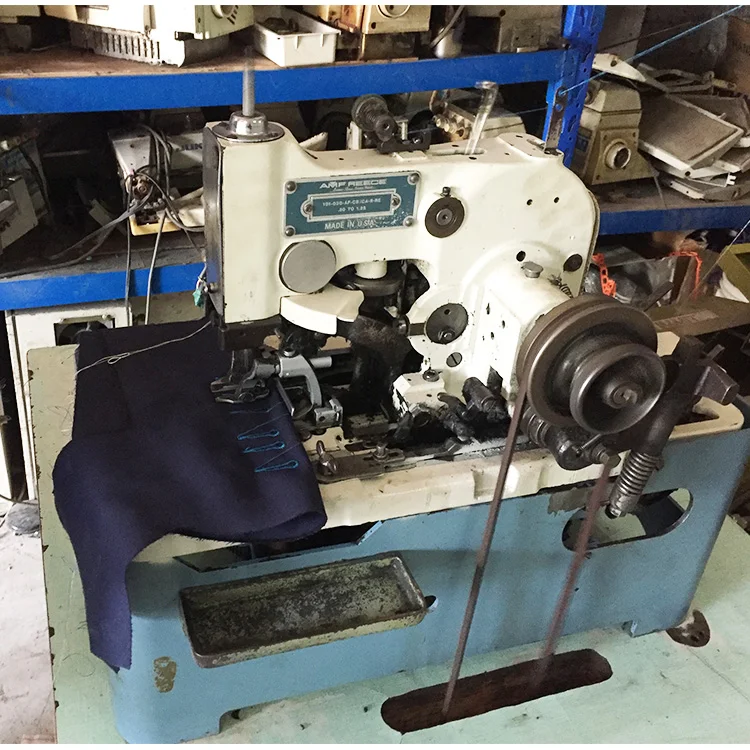 TOP SELLING USED industrial REECE 101 eyelet button hole sewing machine high quality