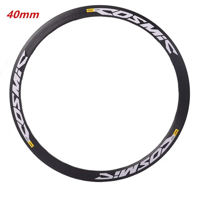 700C Depth 30/40/50mm Aluminum Alloy Road Rims V Rim Brake Rim Disc Brake 16/18/20/21/24/32 Holes