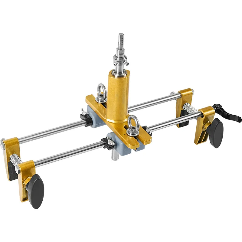 Slotting machine full set door lock punching tool