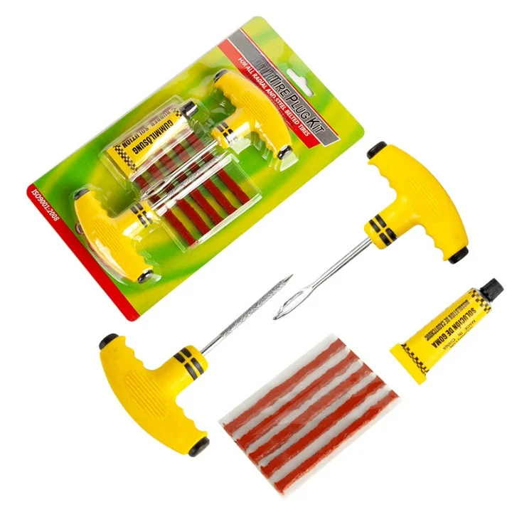 Hot sale car tire repair tool motorcycle electric vehicle vacuum tire repair kit fast emergency vehicle tire repair artifact