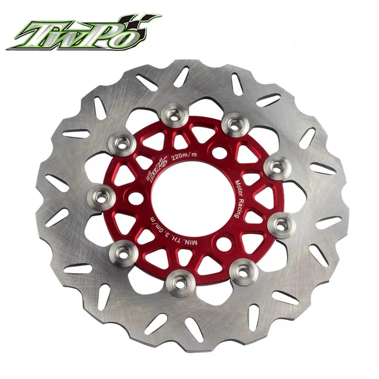 TWPO toothed floating brake Disc 220 7.0 hole pitch for DIO GP110