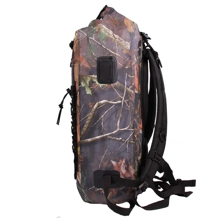 Black tactical backpack 2019 heat sealed heavy duty 500D PVC camping sport 40 Litre hiking hunting tactical dry bag outdoor gear