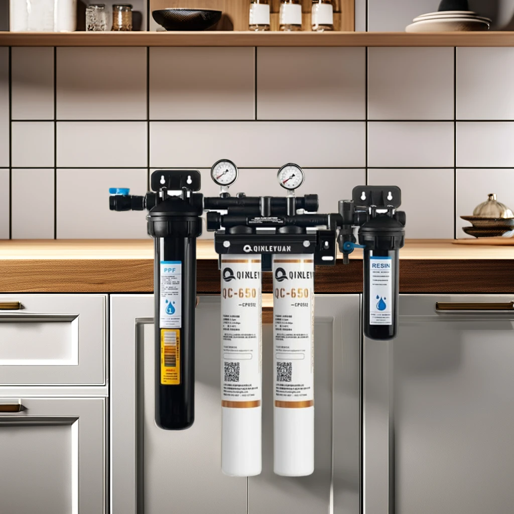 Cheaper Price Whole House 3 Stages Water Filter Machine Water Treatment Purifier Equipment for house