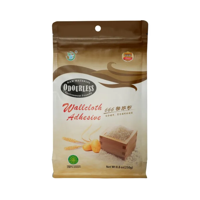 Заводская цена 800 г упаковка обои клей Порошковые обои клейкие обои паста