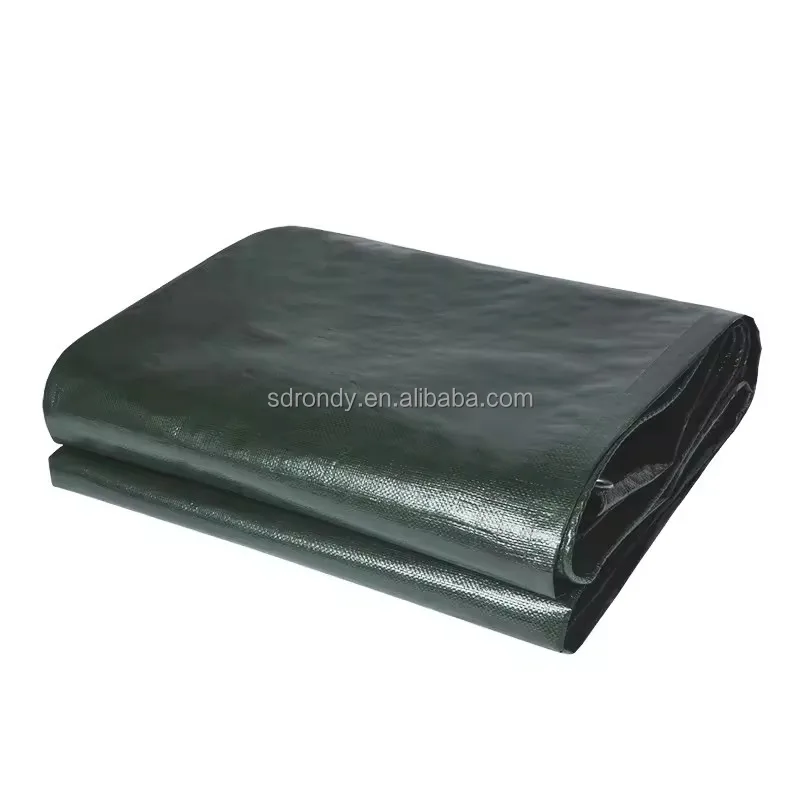 Light Duty PE Tarpaulin HDPE Woven PE Clor  Tarpaulin With LDPE Coating PE Tarp For Ethiopia Korea