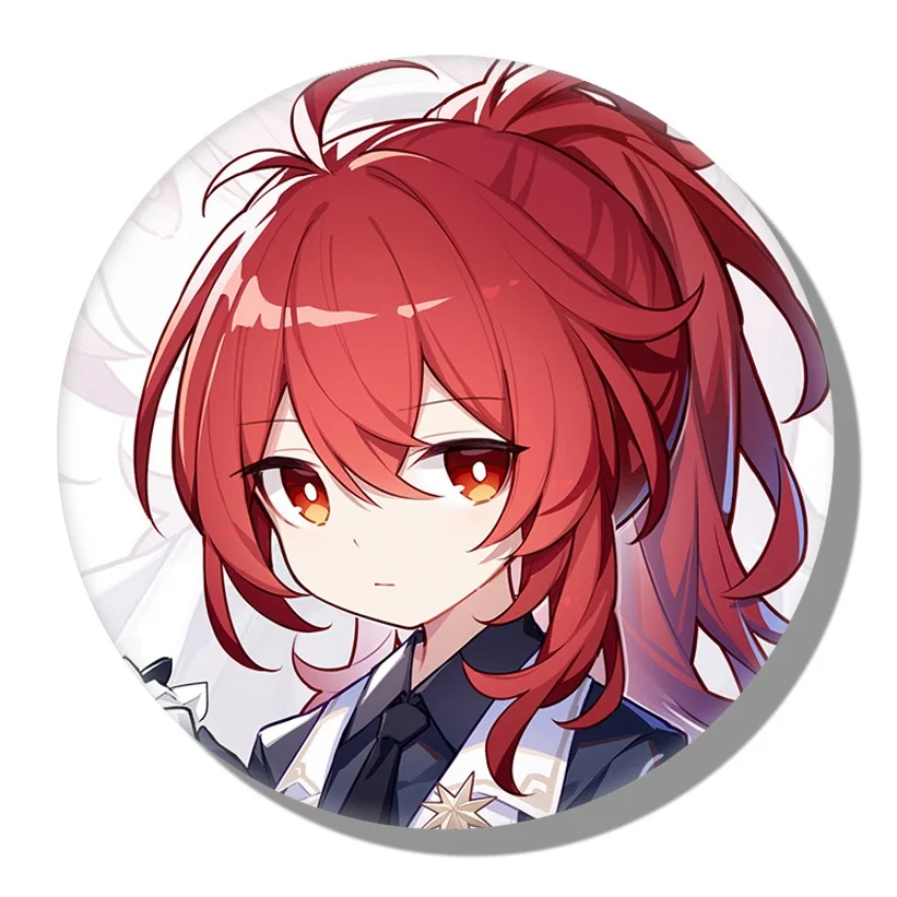 Genshin Impact Cute Badges