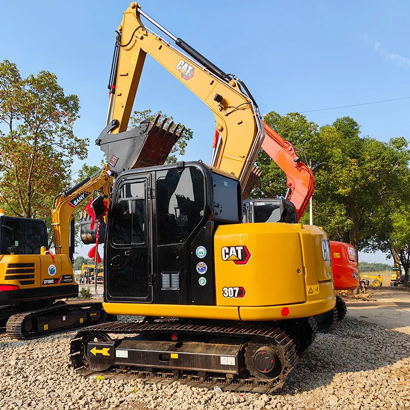 In good condition and well-behaved hot-selling Caterpillar CAT307 second-hand excavator