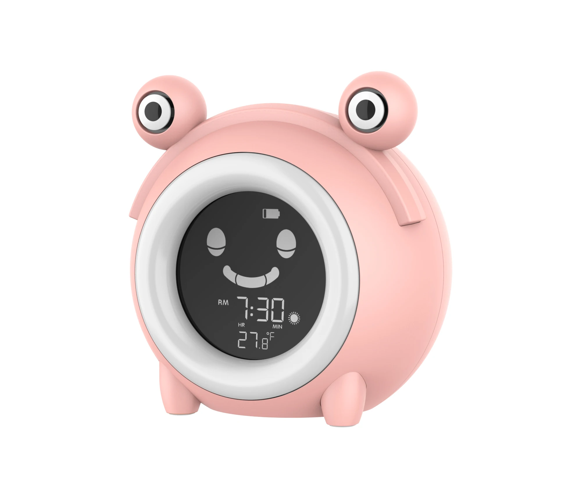 Wake Up Colorful  Night Light  Sound Machine  Children Sleep Trainer  Kids Alarm Clock  Decor digital &analog-digital clocks