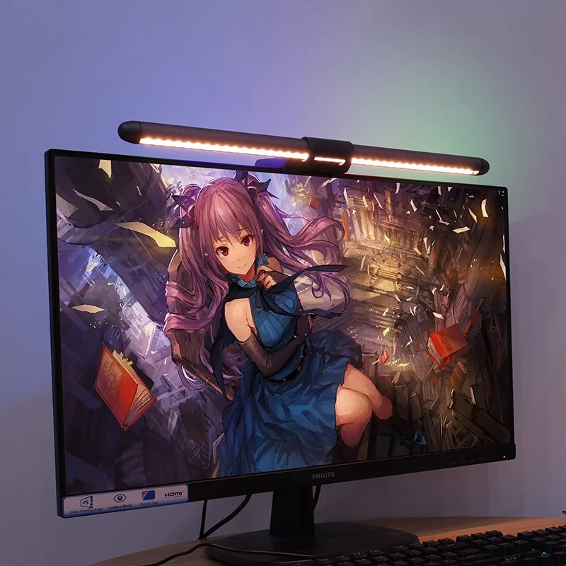 Bandary домашний офис USB питание RGB музыкальный экран светодиодный компьютерный монитор лампа