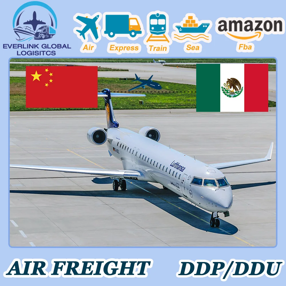 Professional air shipping freight forwarder door to door service China to Mexico logistics services