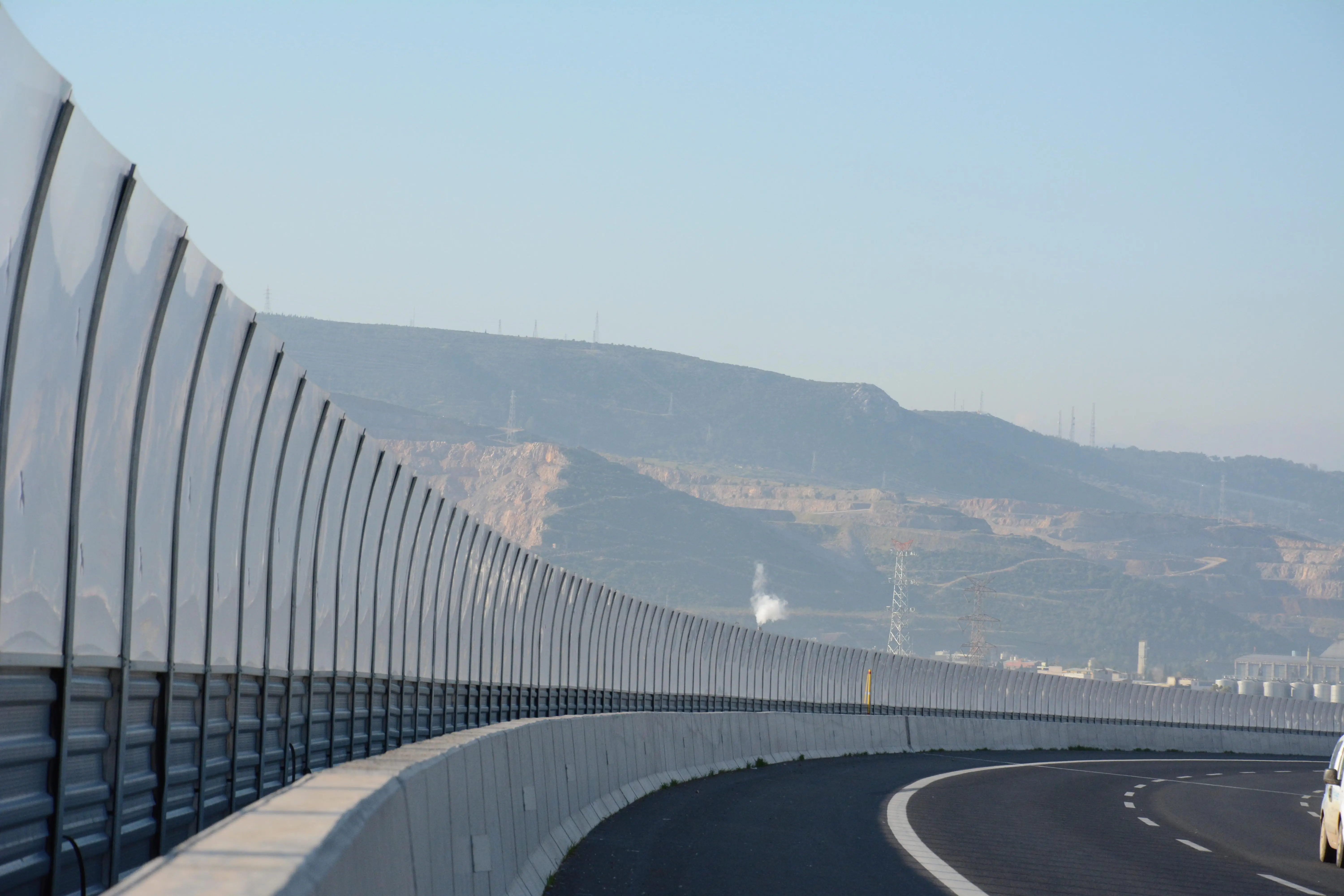 Highway Sound Barrier Sheet Soundproof Wall Acoustical Barrier Fence Construction Noise Barrier