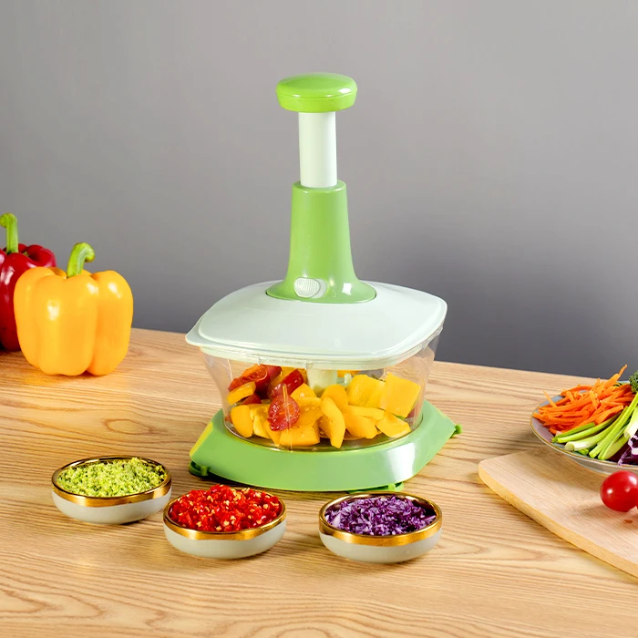 Salad Spinner Quick Dry Design BPA Free Salad Spinner Fruits Vegetable Washer Dryer As seen on TV