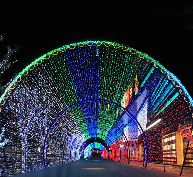 New Year Decoration Street Decoration Arch Street Decoration Outdoor Christmas Arch Lights