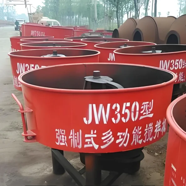 Concrete Pan Mixer for Brick Cement Mixer Pan Cambio Mortar Pan Mixer Gearbox Jw750 500 1500