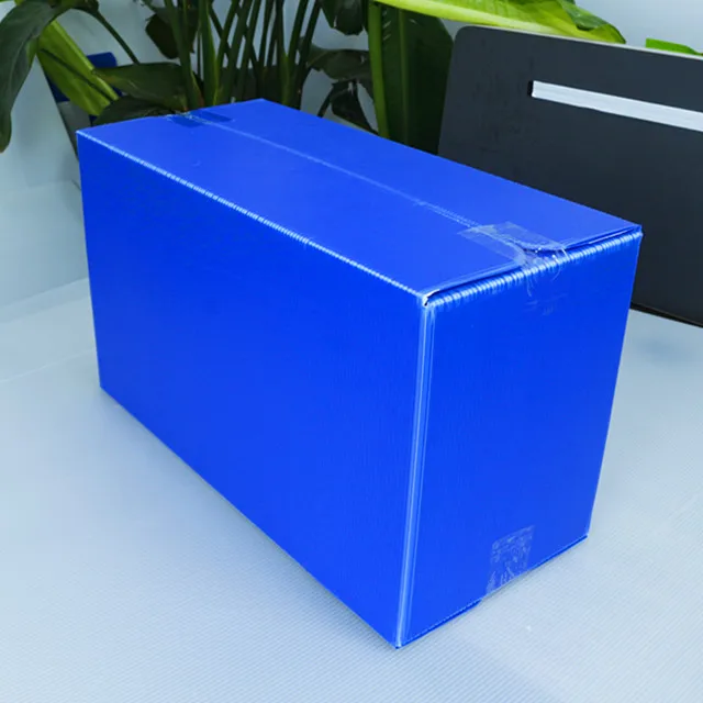 Wholesale Customized High Quality PP Corrugated Plastic Crates/Storage Boxes