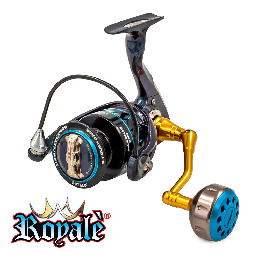  7 + 1BB сильная система X-Drag катушка для спиннинга Sotelo Royale Рыболовная