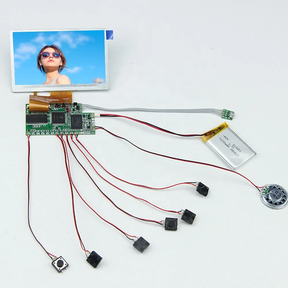Lcd electronic digital photo frame 7 inch modules