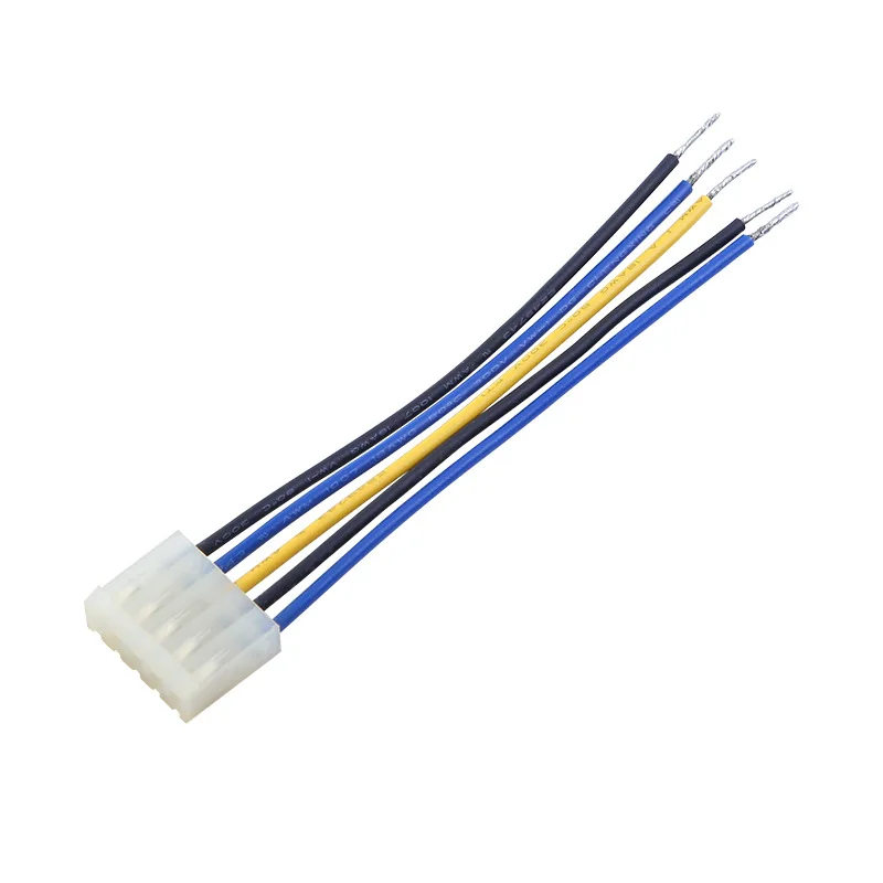 custom 4 pin molex 3.96 4P female header fast quick connector jumper terminal wire harness for motherboard