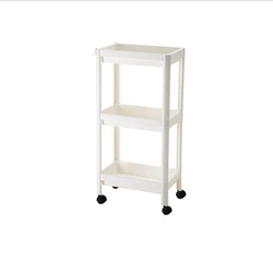 High Quality Home Kitchen Bathroom Storage Rack Trolley Storage Cart For Sundries Condiment Bottles