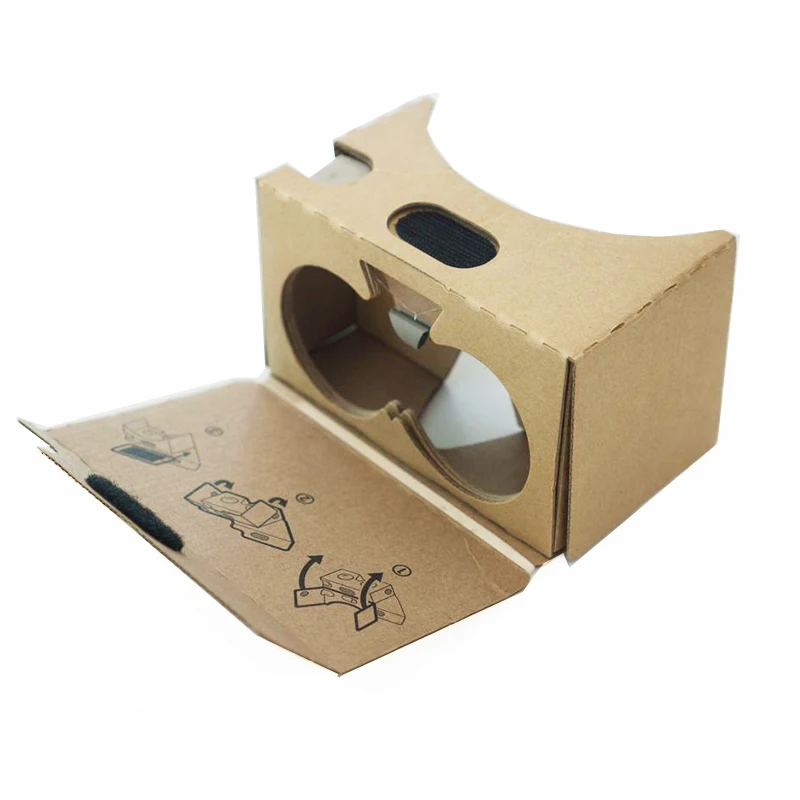 China Google cardboard, funny cheap cardboard 3d glasses
