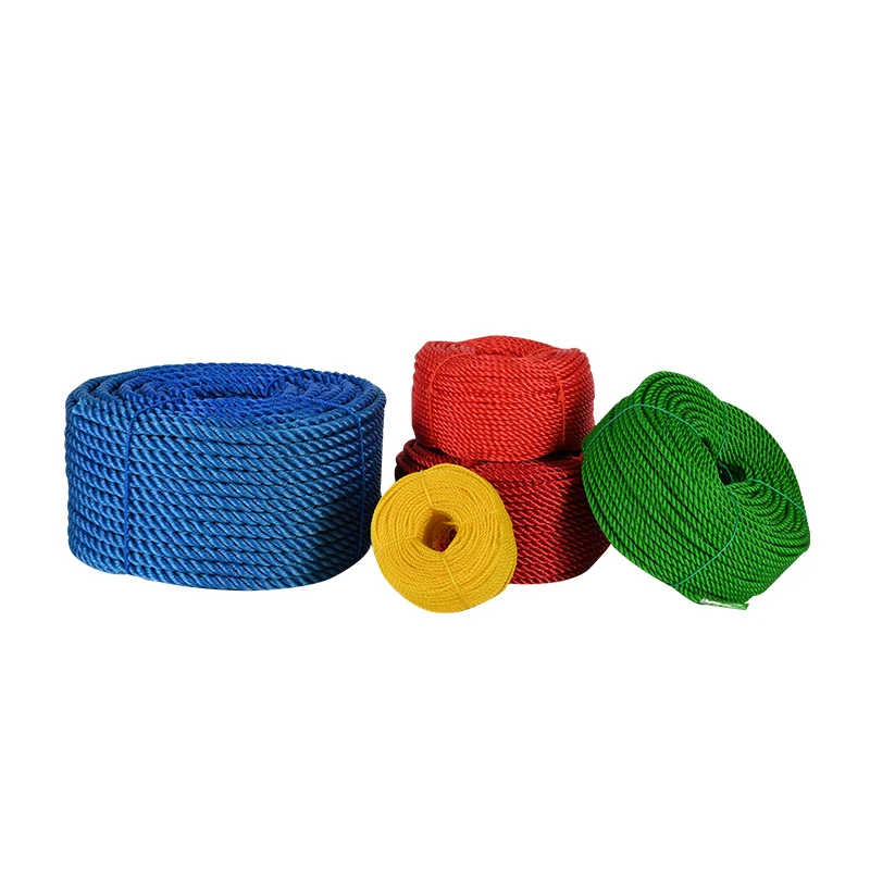 Popular Rope High Resistance To Floating Twisted Polyethylene PE Packing Fishing Rope