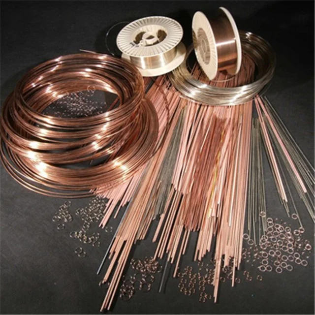 Free Sample Low Price 5% Silver Phosphorus Copper Brazing Rods P Cu Ag BCuP-3 Alloys Stick