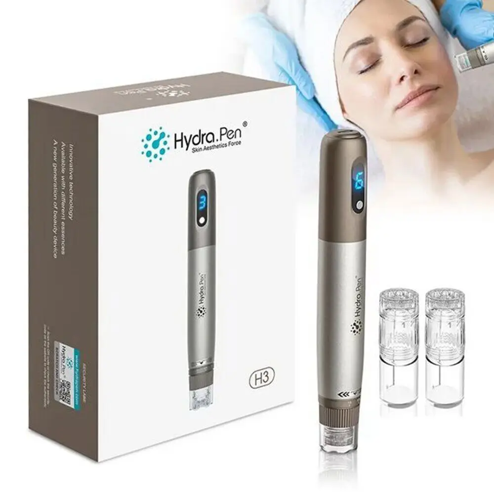 2024 Latest Portable Serum Applicator H3 Model Pen Beauty Machine Facial Skin Lifting Home Use & Beauty Salon