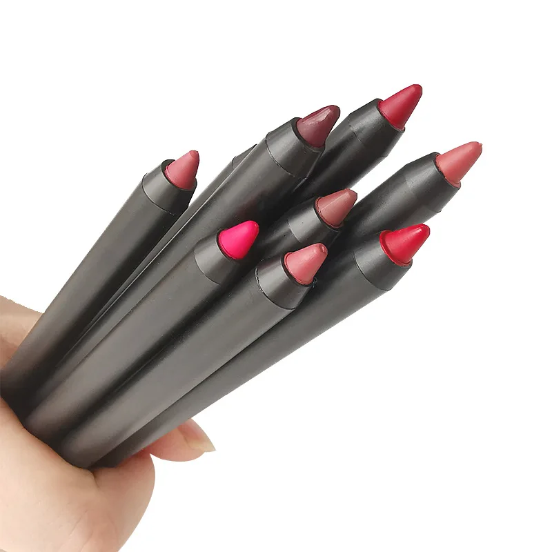 Custom Matte Lipliner Pencil Private Logo Wholesale Oem Cosmetic High Pigmented Vegan Lip Liner