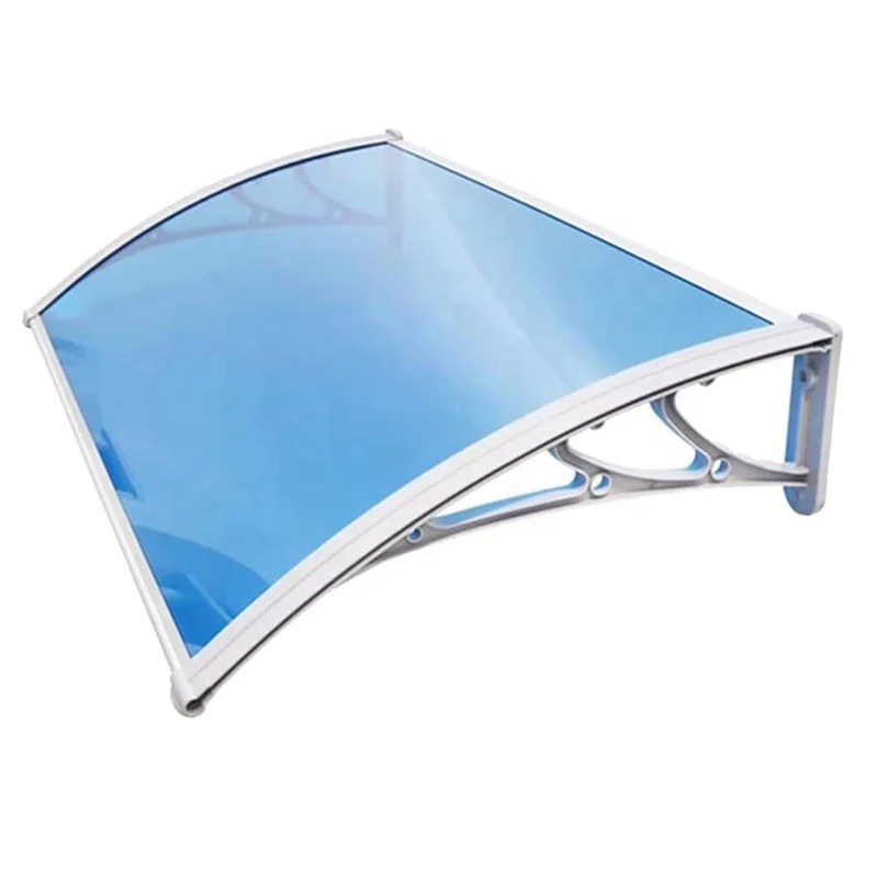 Greenhouse Policarbonato Solid Outdoor Garden Awning Canopy With Backyard Polycarbonate Roof Cover Aluminum Awning