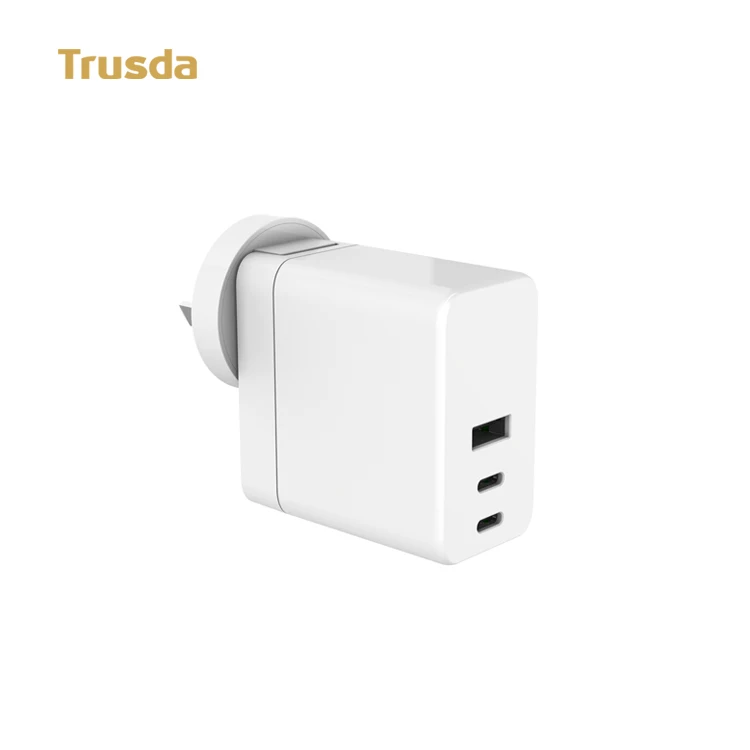  Получите TRUSDA S23 по лучшей цене 90 Вт GaN Tech AU USB зарядное устройство позволяющее выходным током адаптироваться в 1A 2A 3A 4.5A