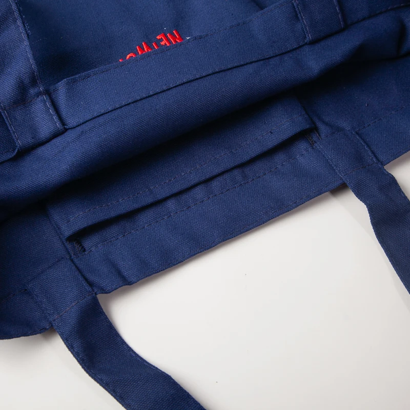 Wholesale reusable canvas crossbody bag customized cotton bag with zipper cotton shopping bag with pouch