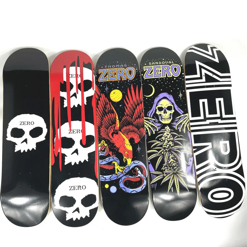 
Professional Skateboard 7 Layers Canadian Maple Zero Complete Including Accessories 7.5/7.8/8.0/8.125/8.25/8.375/8.5inch 