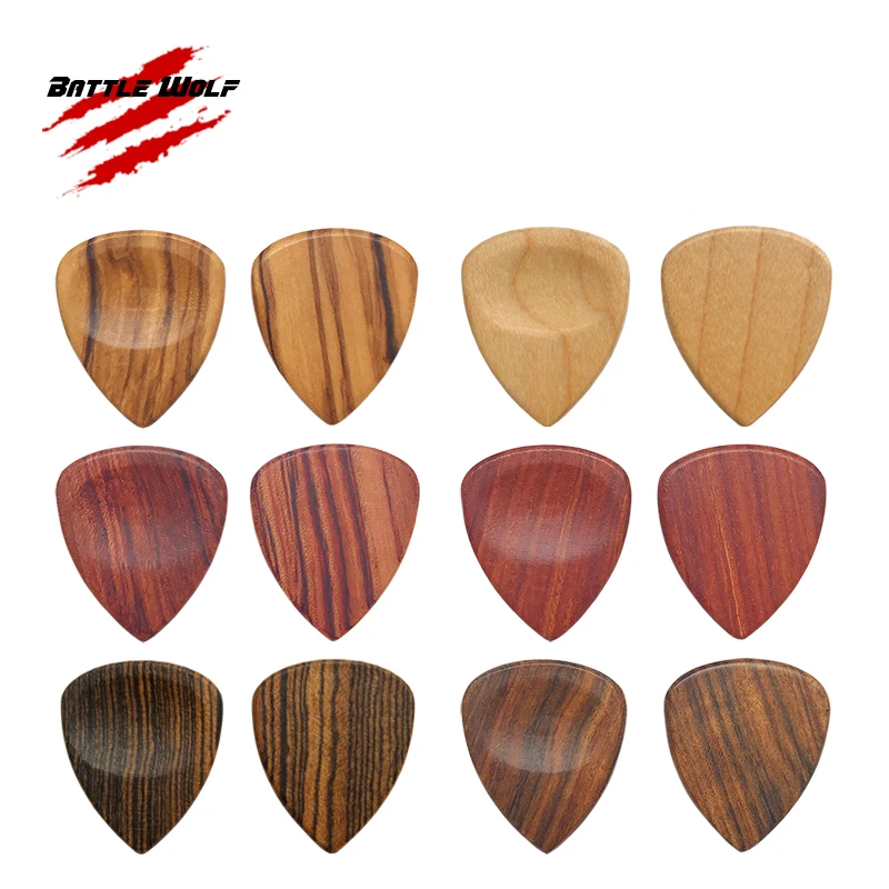 Printing Your Picture Custom Shape Wood Guitar Picks