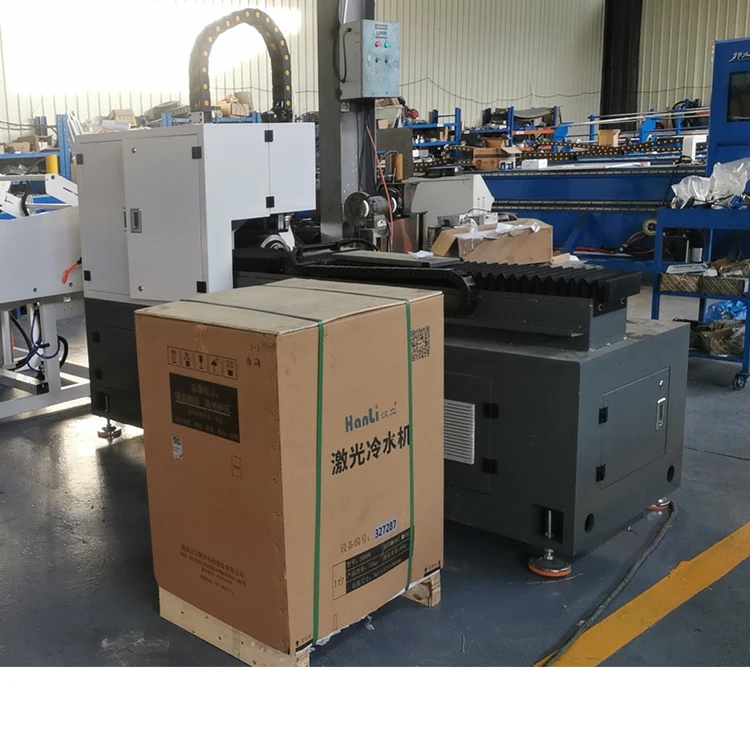 Automatic Fiber Stainless steel Copper Tube Laser Cutting Machine For Metal Copper Pipe Tube