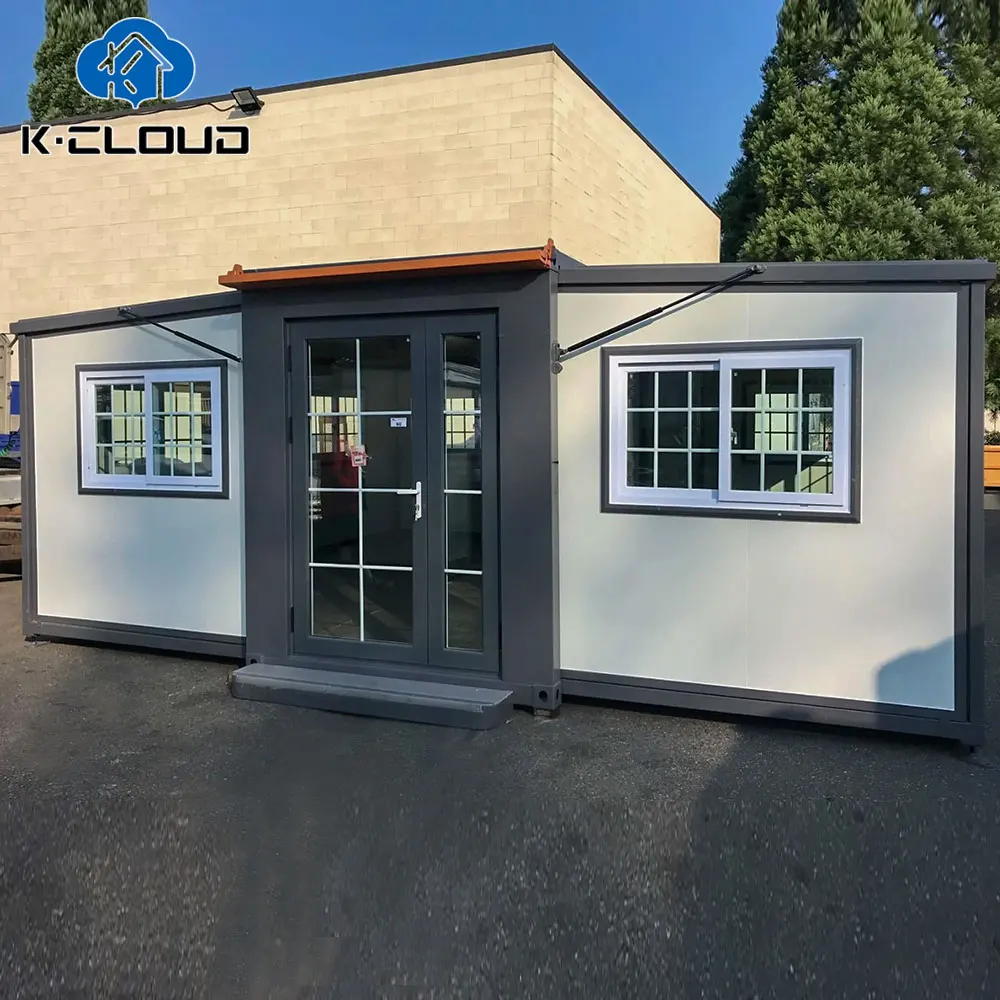 Fast Build 40 Ft 20 Ft Prefab Container Expandable House Modern Mobile Prefabricated Home 3 Bedroom With Kitchen