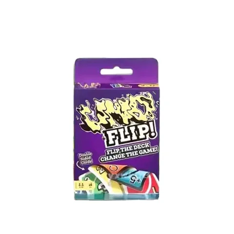 2024 Ama zoM Hot Sale UNOS no mercy family party playing game toy unos poker card board game sets for kids adult FLIP FLEX