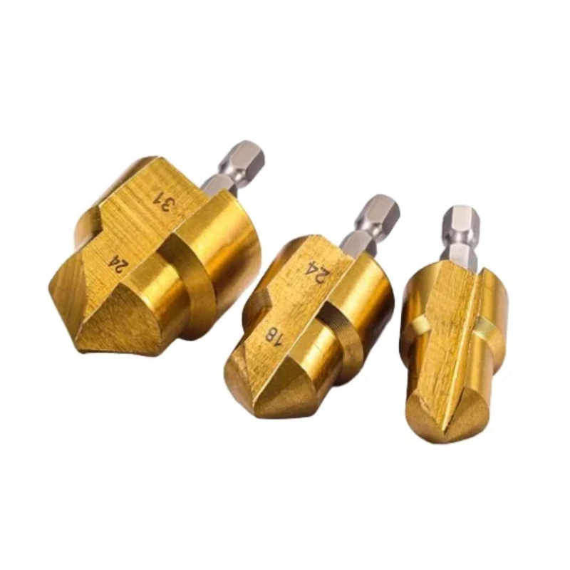 PPR reaming drill bit PVC water pipe accessories drill bit hexagonal handle drill bit