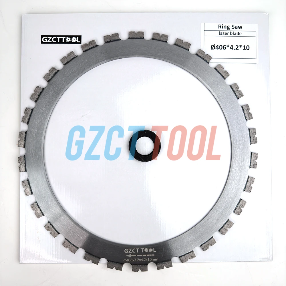 GZCT  RS 290 BL Ring Saw laser Blade For Concrete & Masonry Hand Held Diamond Concrete Ring Saw Cutting Blade for