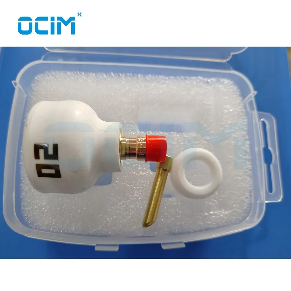 Белый керамический комплект насадки из глинозема для сварочного пистолета Tig