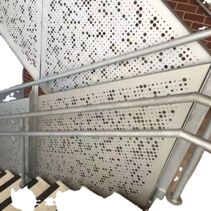 Stainless Steel/Aluminum/Galvanized Steel Perforated Expanded Architectural Metal Mesh Punching Metal Panel Perforated  Sheet