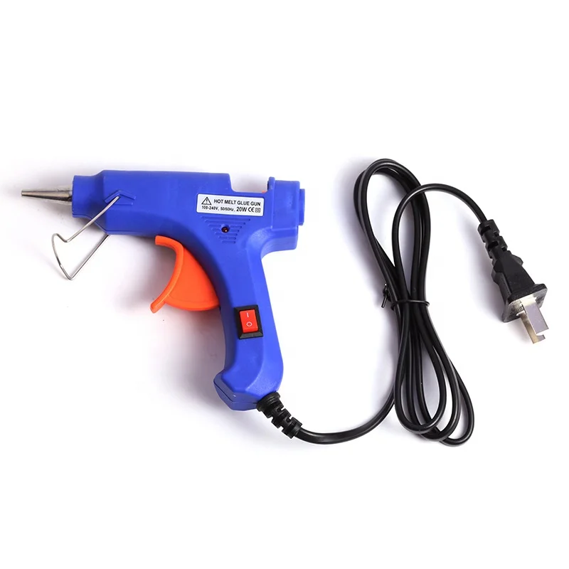 Hot Glue Gun, Upgraded Version Mini Hot Melt Glue Gun with Removable Anti-hot Cover