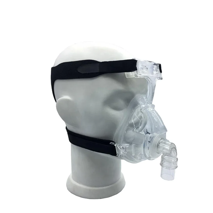  Полнолицевая силиконовая маска для сна BIPAP cpap кислородная