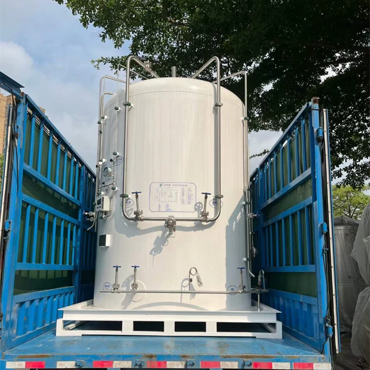 China Hot Sale 5000L 1.6MPa New Type Liquid Nitrogen Oxygen Micro Bulk Tank