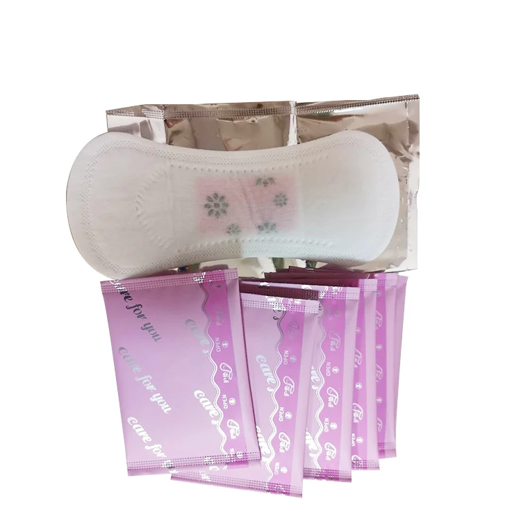 Wholesale New Design Custom Logo Cotton Feminine Anion Sanitary Napkin Pads