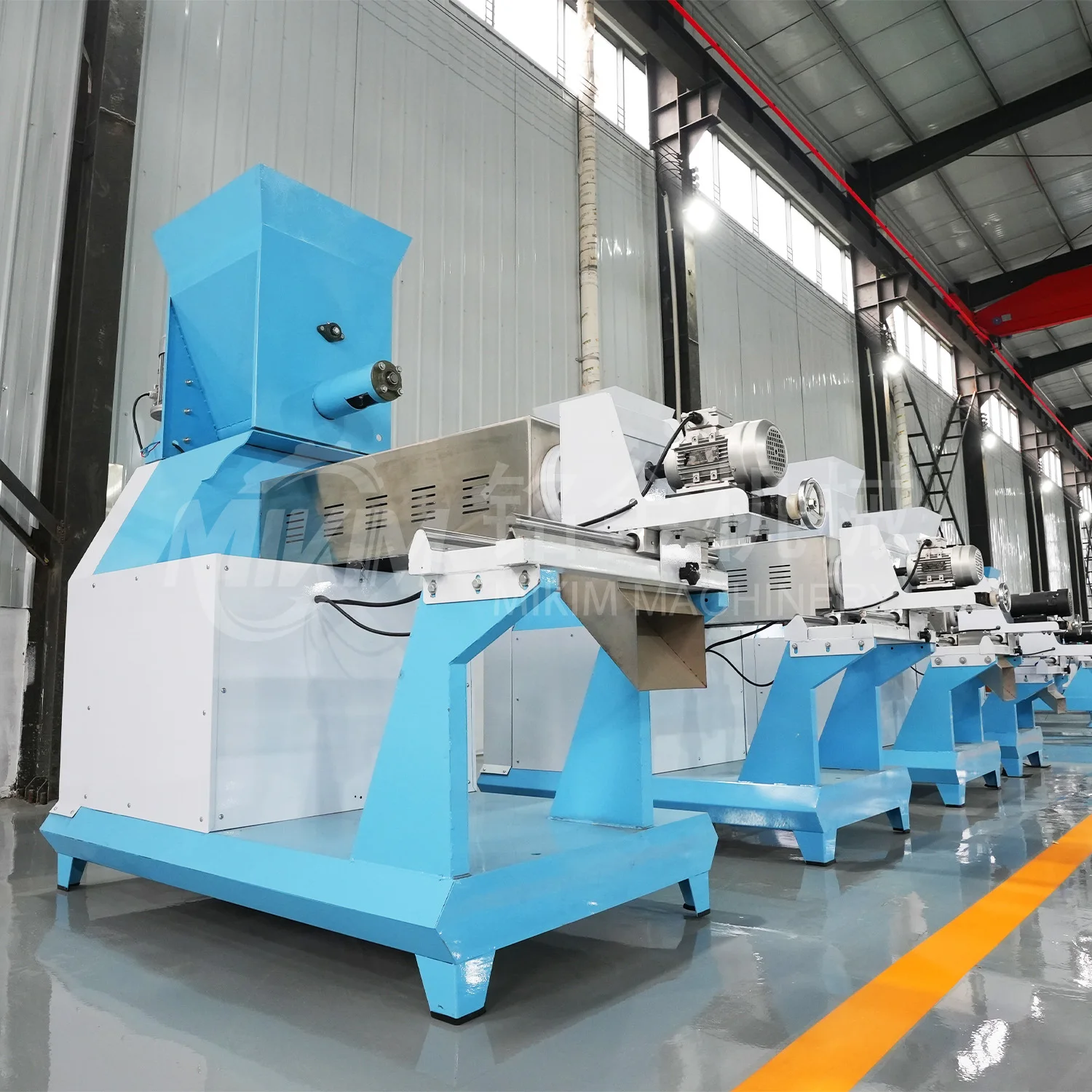 Complete floating fish feed machine fish food extruder for fish feed