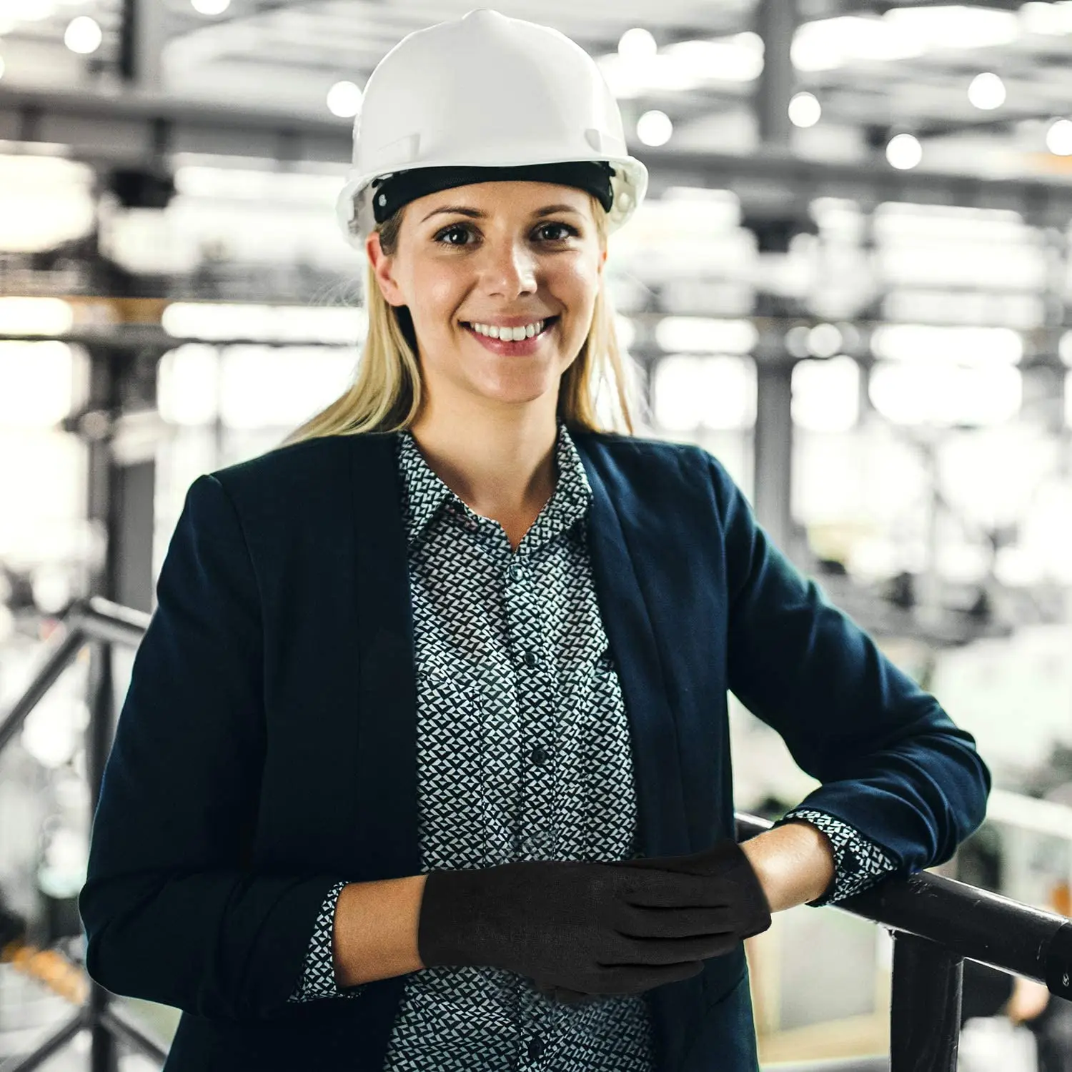 Custom logo polishing black watch gloves premium microfiber jewelry gloves wholesale