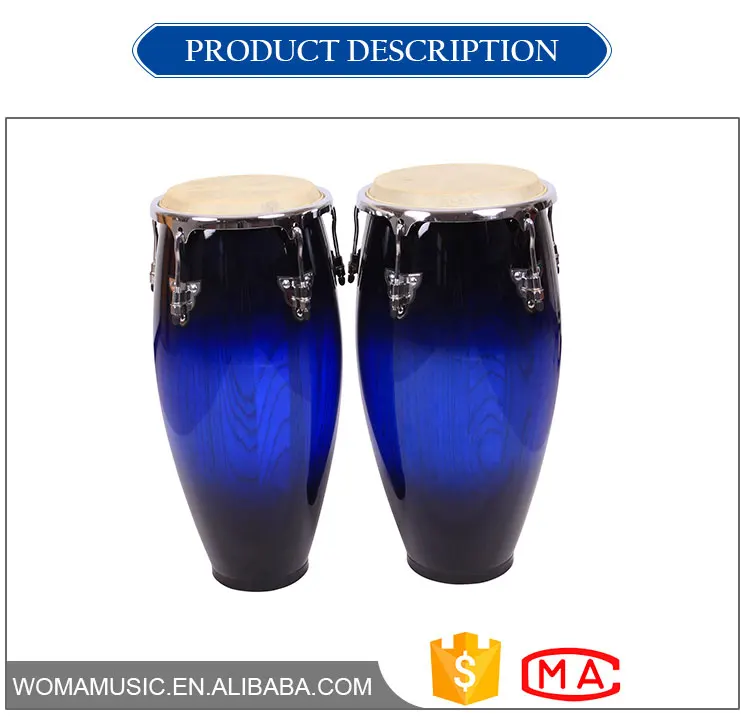 2023 Hot Selling Factory Wholesale Popular Percussion Musical Instrument Wood Conga Drum