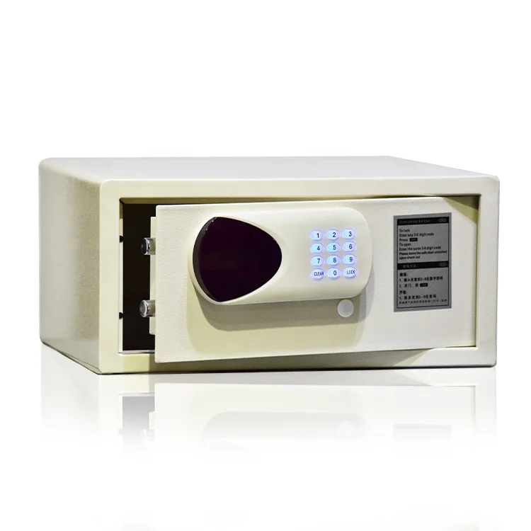 Electronic top opening guest room drawer box hotel safe