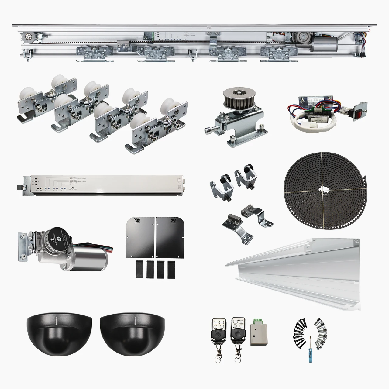 Turtech/Doortec HH125 high-quality aluminum automatic door operator system with efficient opening mechanism for automatic doors